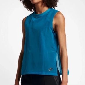Nike Hypermesh Mesh Lining Side Split Muscle Tank